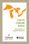 LACUS Forum 36 cover